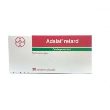 Adalat Tablets Rtd 20mg 3X10's