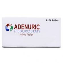 Adenuric 40mg 20 Tablets