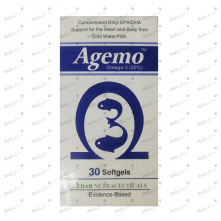Agemo Omega-3 30's
