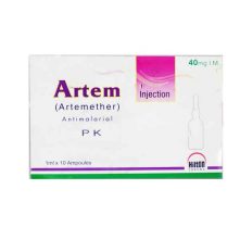 Artem Injection 40mg 10 Ampoules