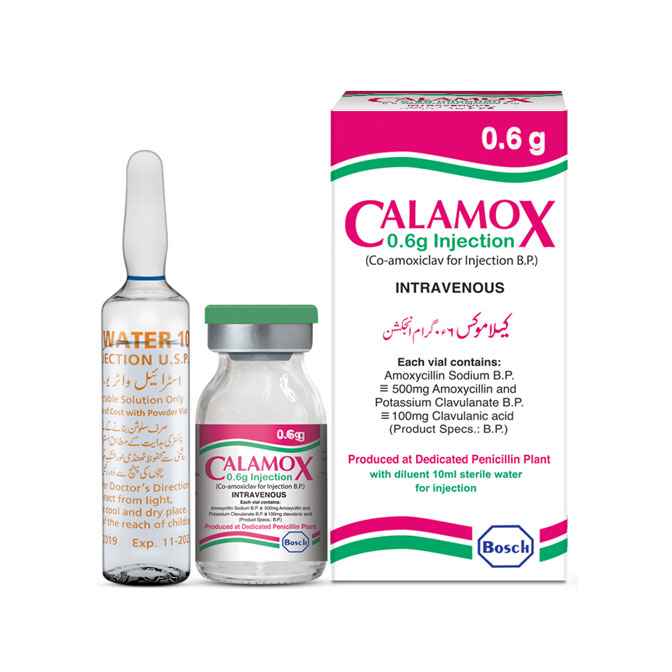 Buy Calamox Injection  1 Vial Online in Pakistan
