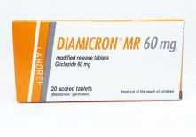 Diamicron Mr Tablets 60mg 2X10's
