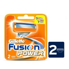 Gillette Fusion Power Shaving Razor Cartridges 2's