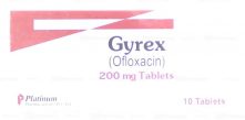 Gyrex Tablets 200mg 10's