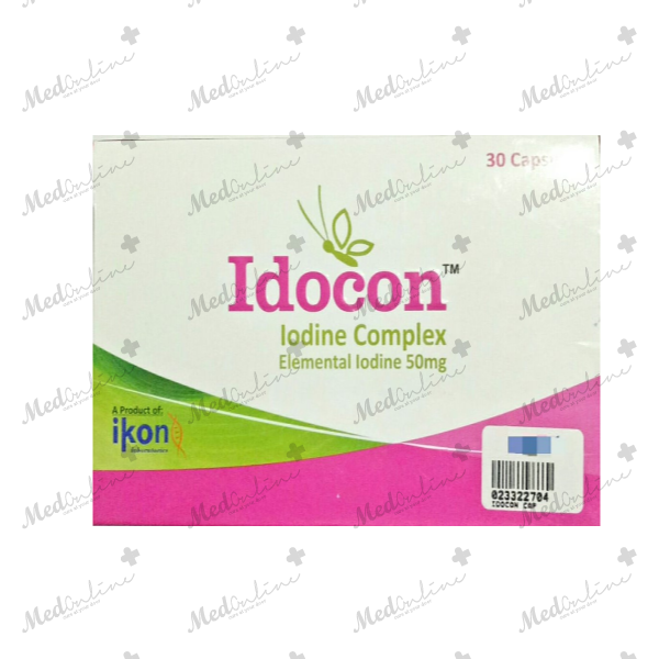 Idocon 50mg Caps 30's