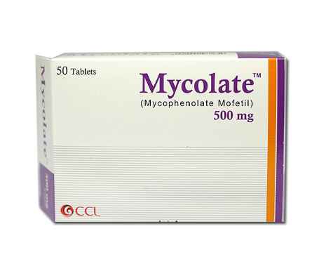 Mycolate Tablets 500mg 50’S