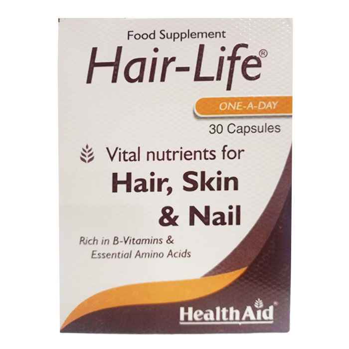 Buy HealthAid Hair-Life 30 Capsules Online in Pakistan