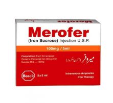 Merofer Injection 5 Ampoules X 5ml
