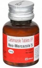 Neo-Mercazole Tab 5 MG 100's