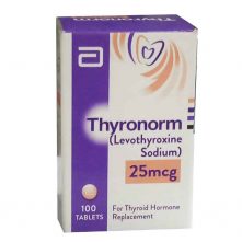 Thyronorm 25mcg Tablets 100's